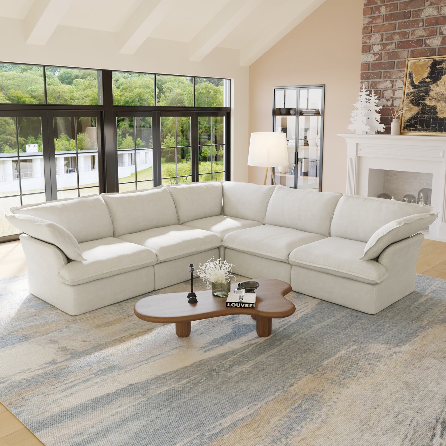 Anora Flare Arm Sofa