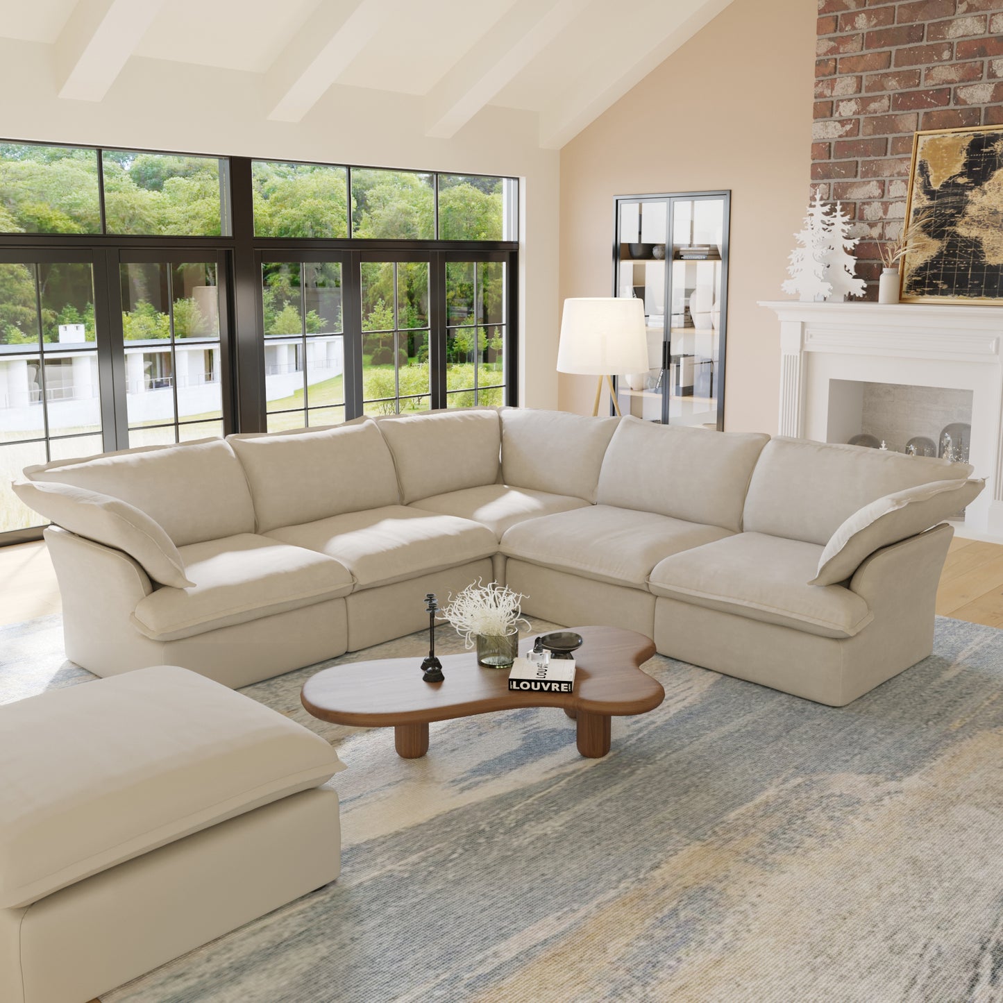 Anora Flare Arm Sofa
