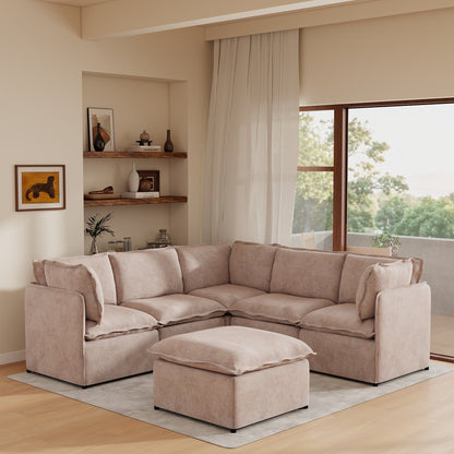 Luna Slim Arm Sofa Set