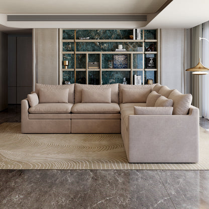 Jemma Track Arm Sofa Set