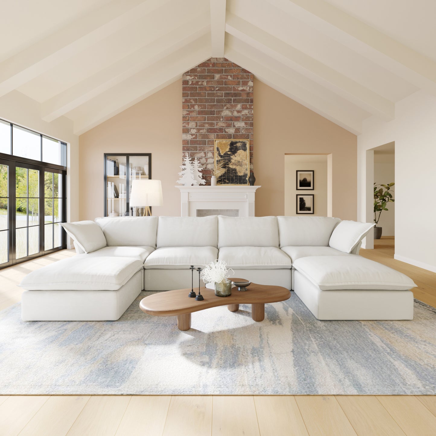 Anora Flare Arm Sofa
