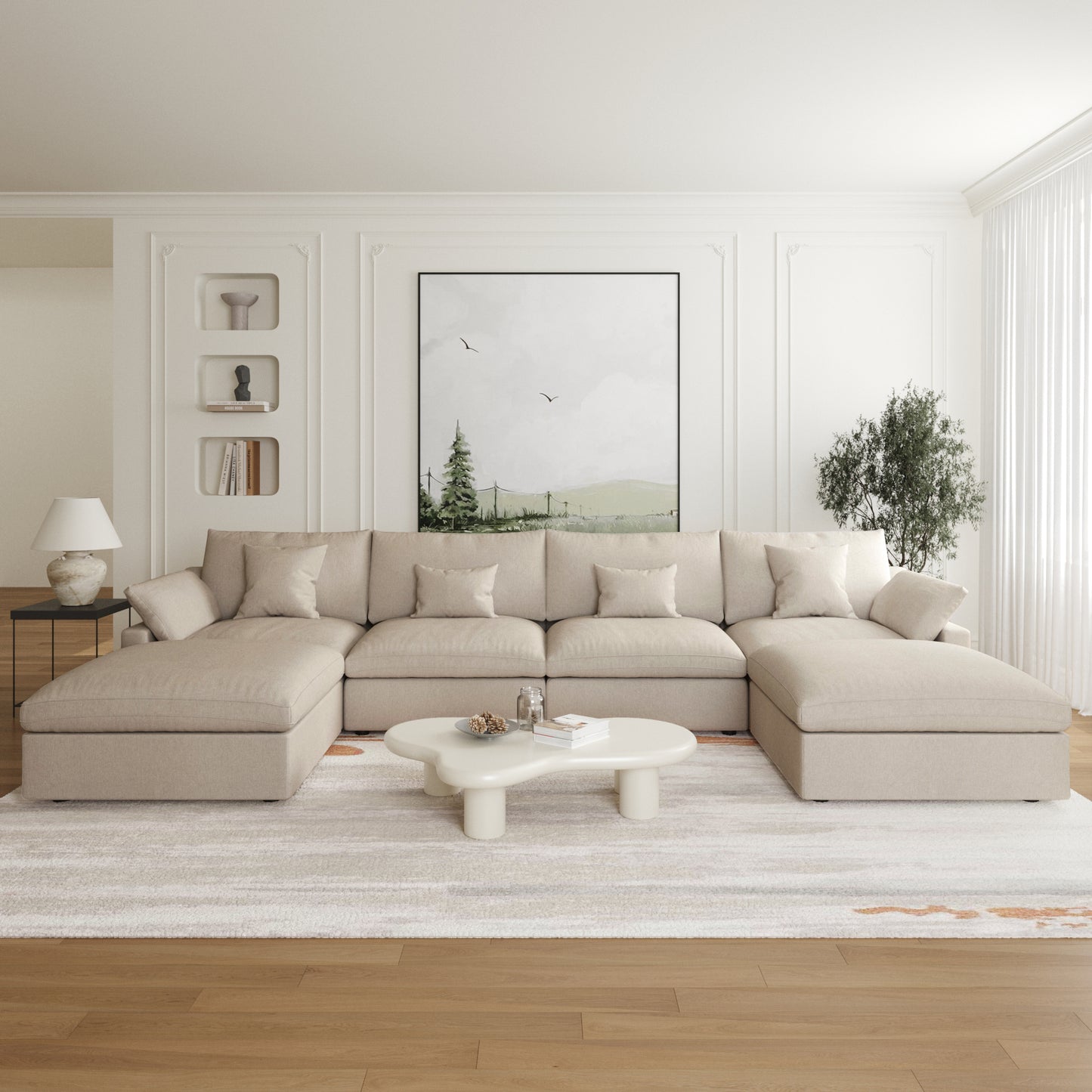 Aden Slope Arm Sofa