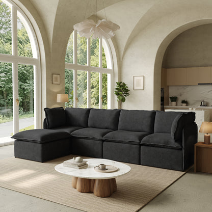 Luna Slim Arm Sofa Set