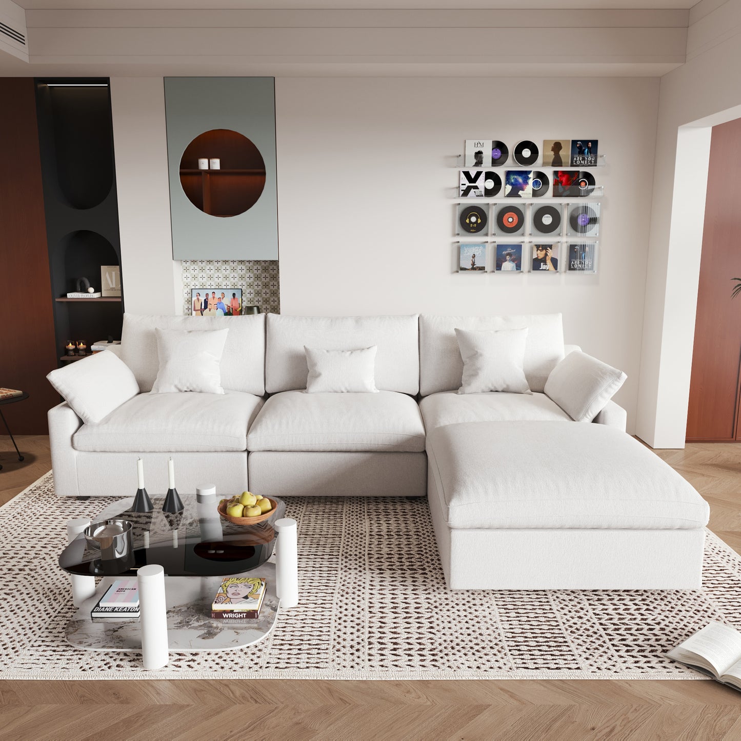 Aden Slope Arm Sofa