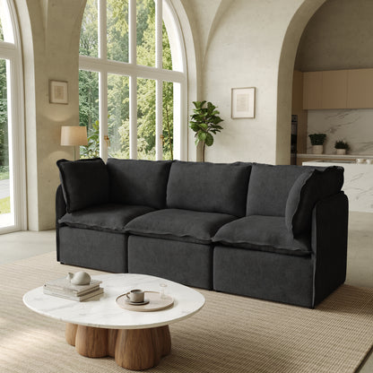 Luna Slim Arm Sofa Set