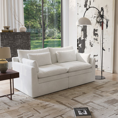 Jemma Track Arm Sofa Set