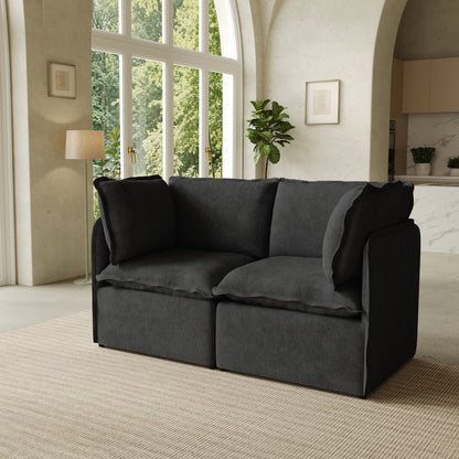 Luna Slim Arm Sofa Set