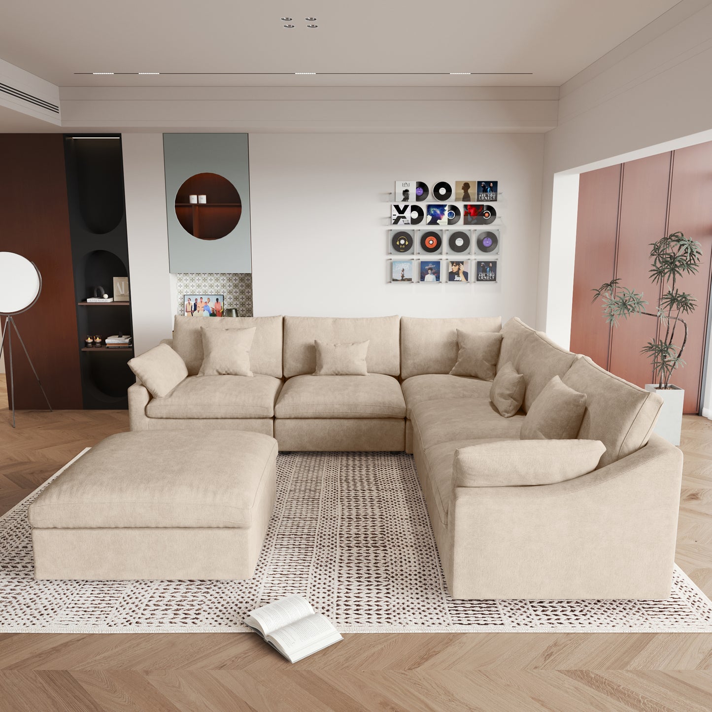Aden Slope Arm Sofa
