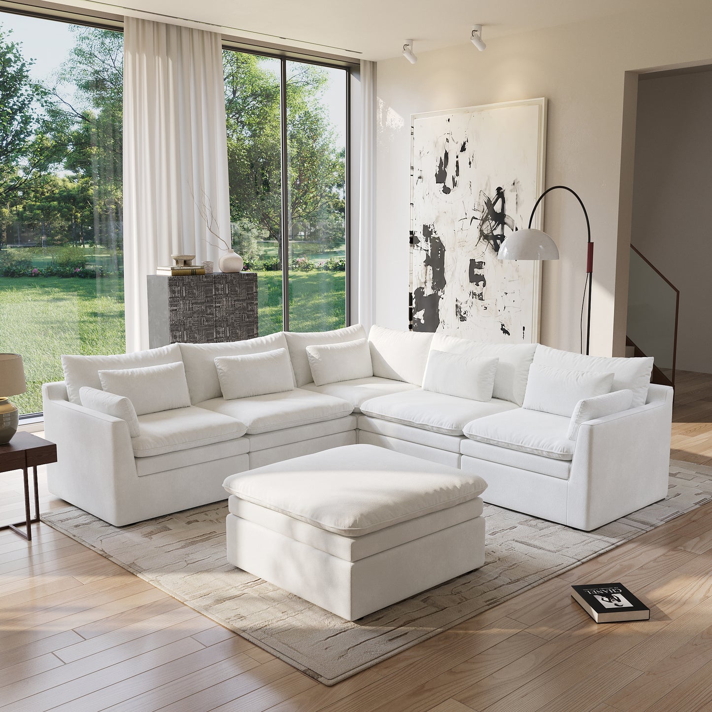 Jemma Track Arm Sofa Set