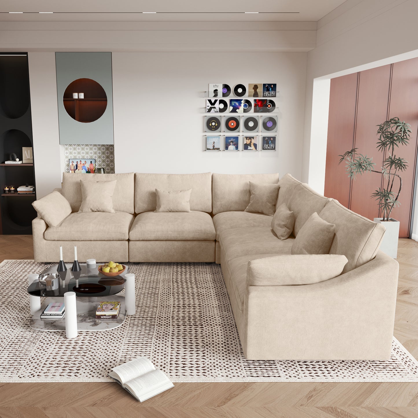 Aden Slope Arm Sofa