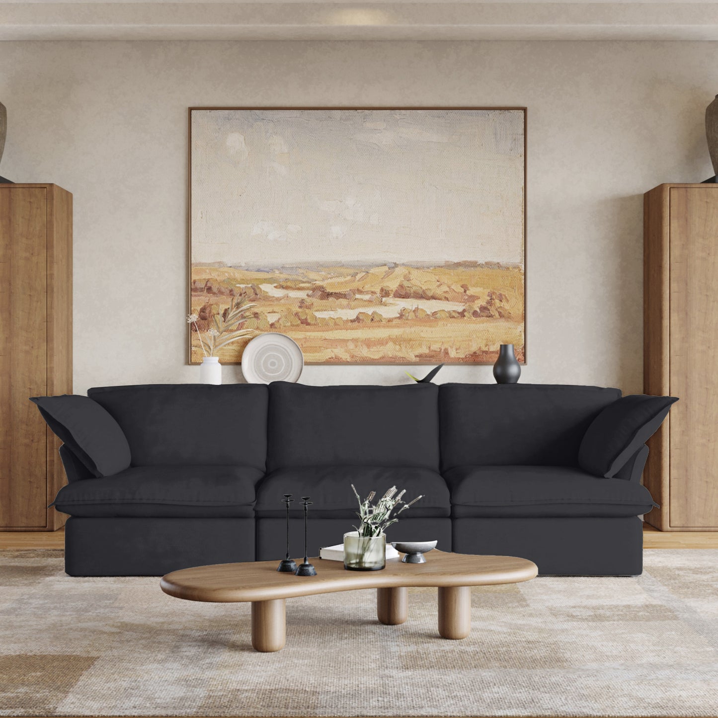 Anora Flare Arm Sofa