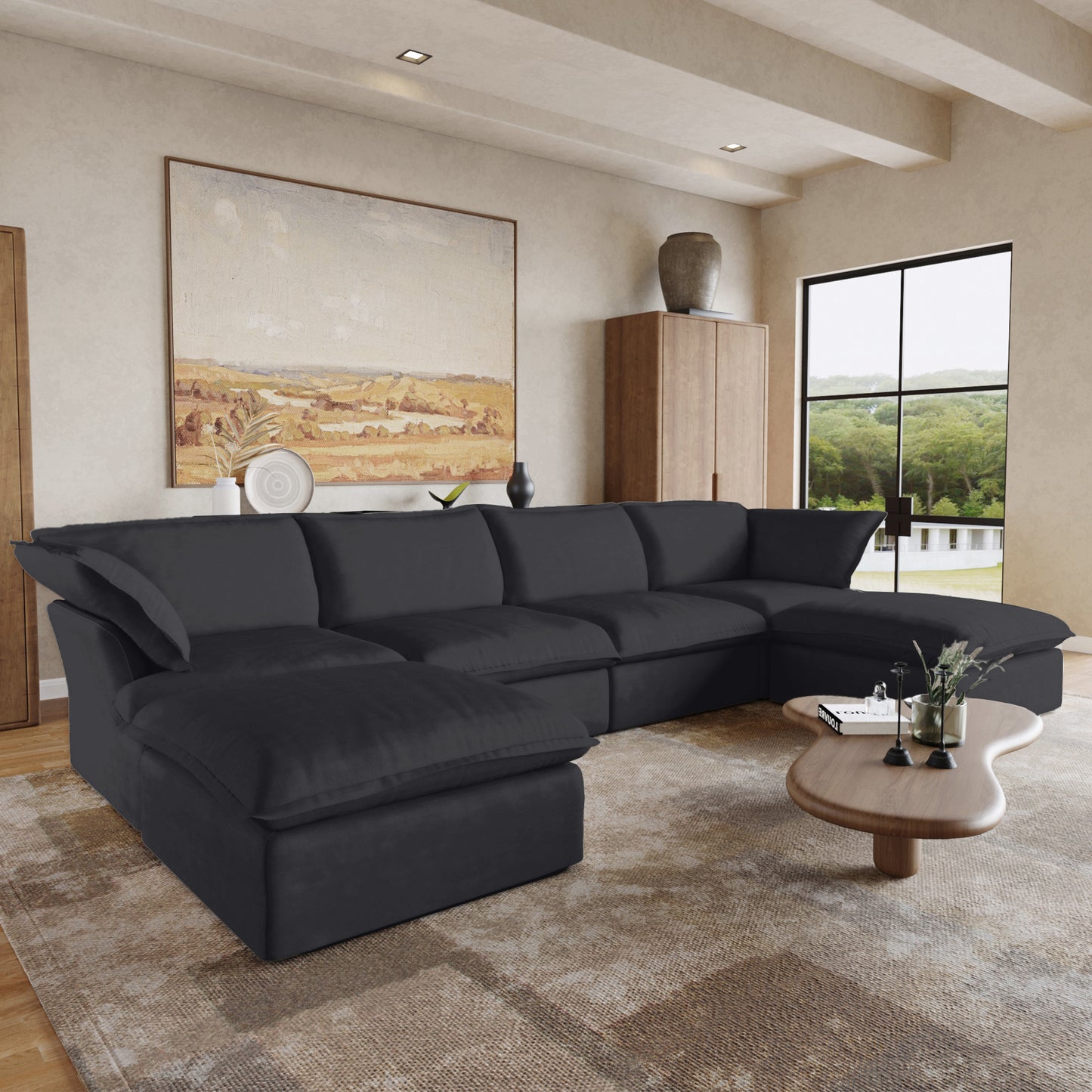 Anora Flare Arm Sofa