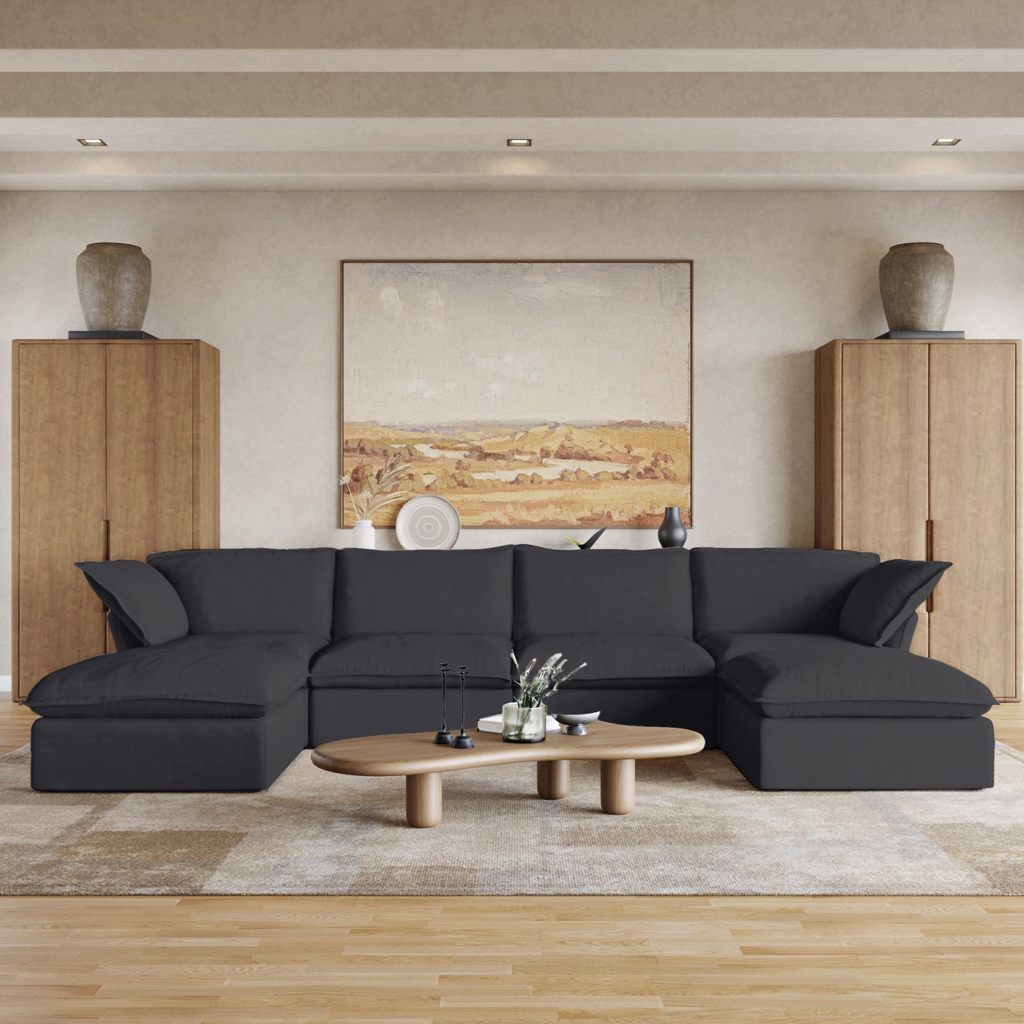 Anora Flare Arm Sofa