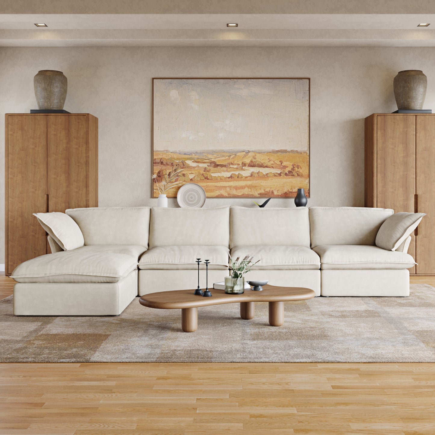 Anora Flare Arm Sofa
