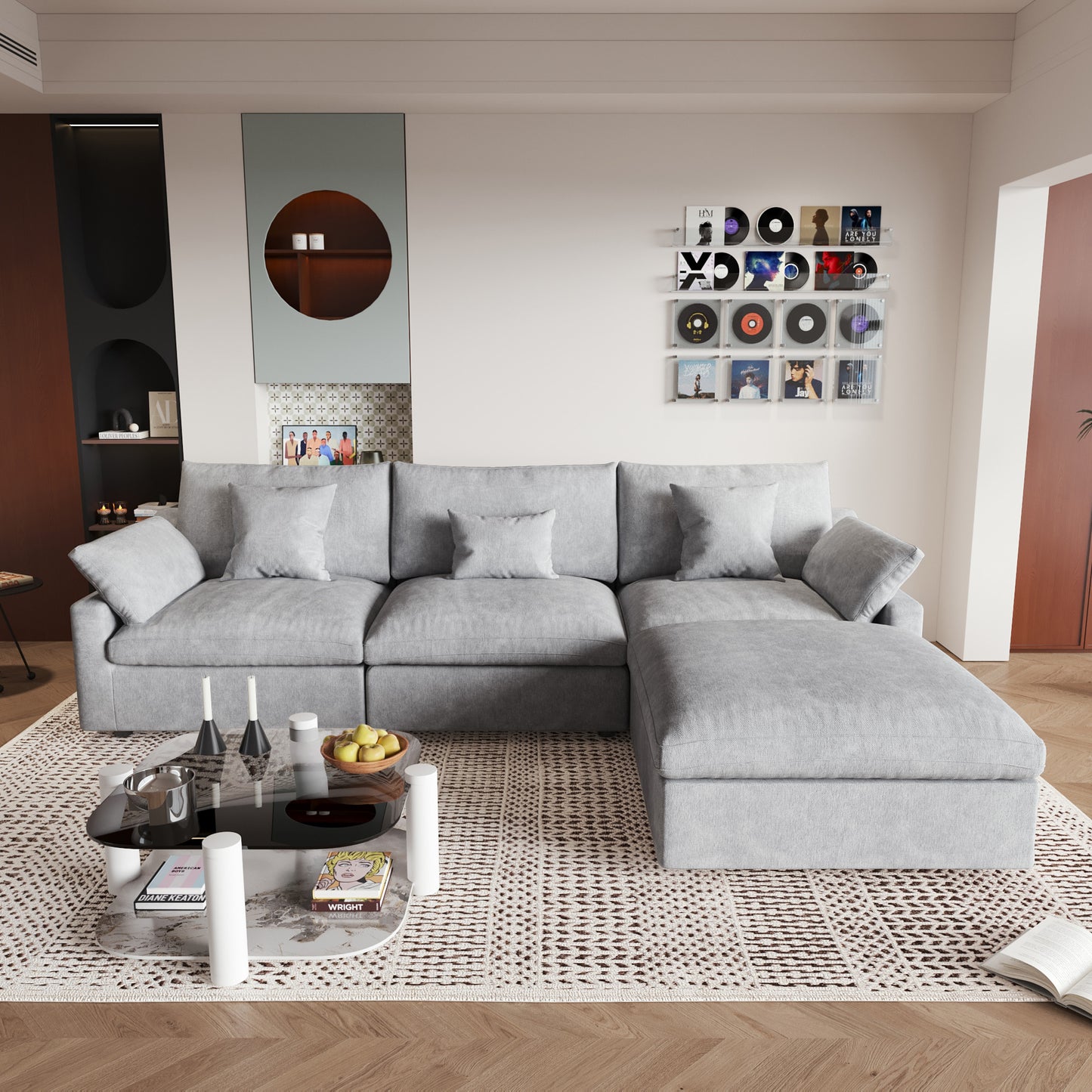 Aden Slope Arm Sofa