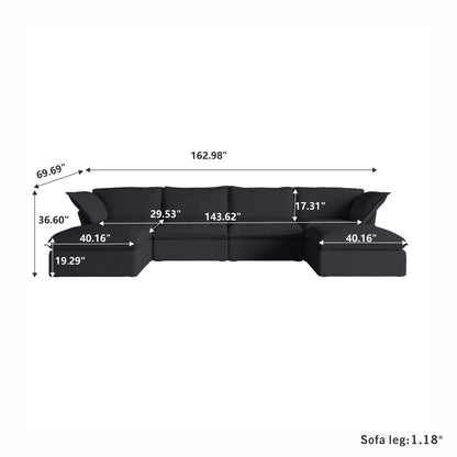 Anora Flare Arm Sofa