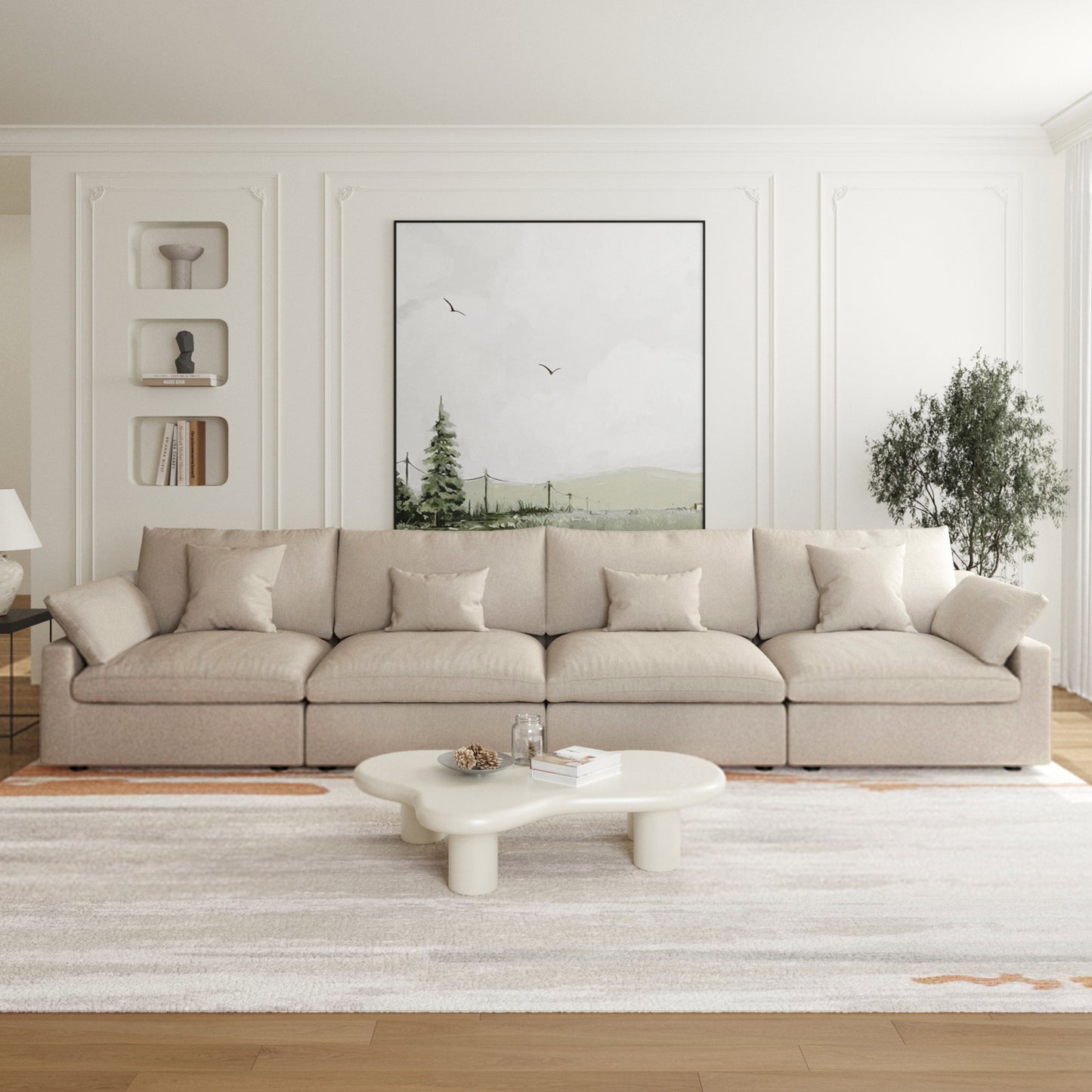 Aden Slope Arm Sofa