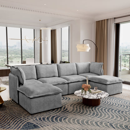 Luna Slim Arm Sofa Set