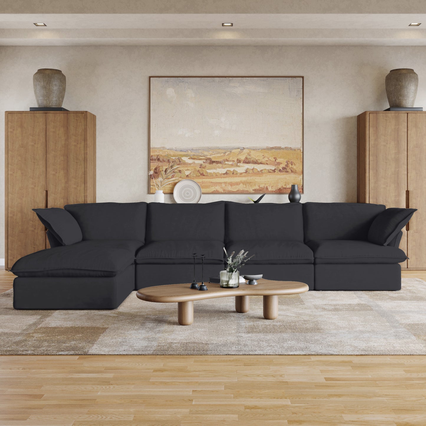 Anora Flare Arm Sofa