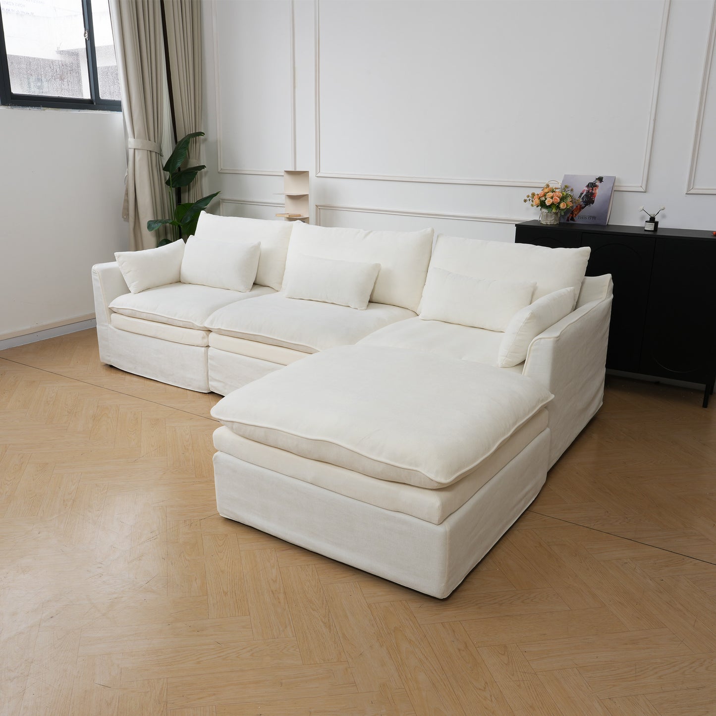 Jemma Track Arm Sofa Set