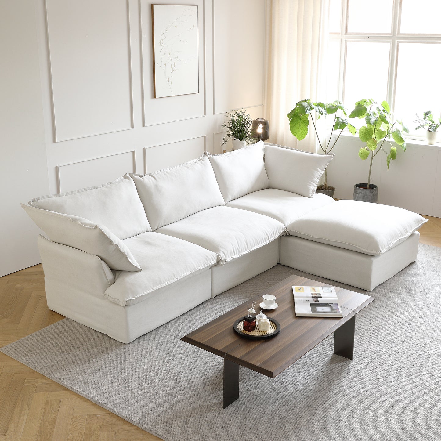 Anora Flare Arm Sofa