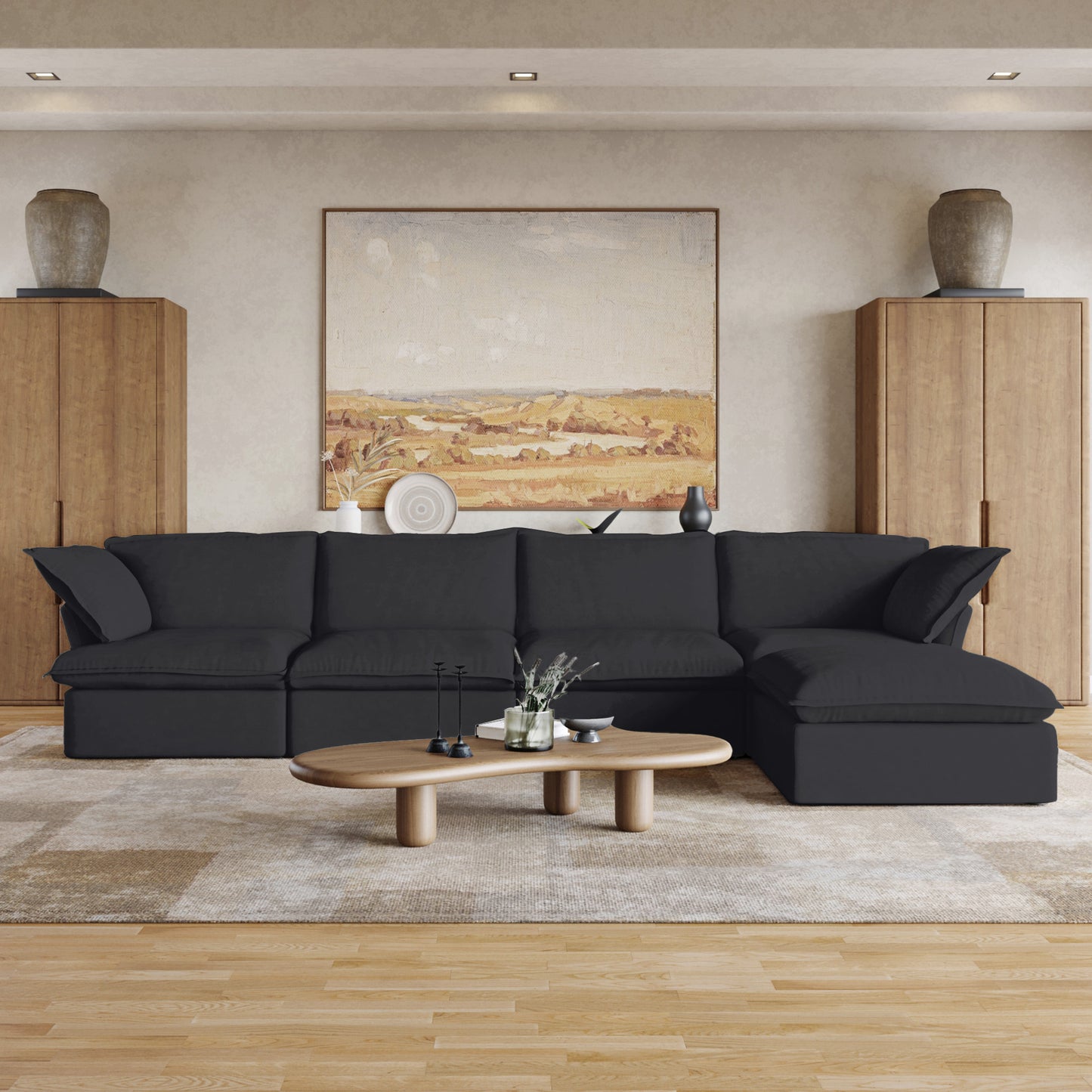 Anora Flare Arm Sofa