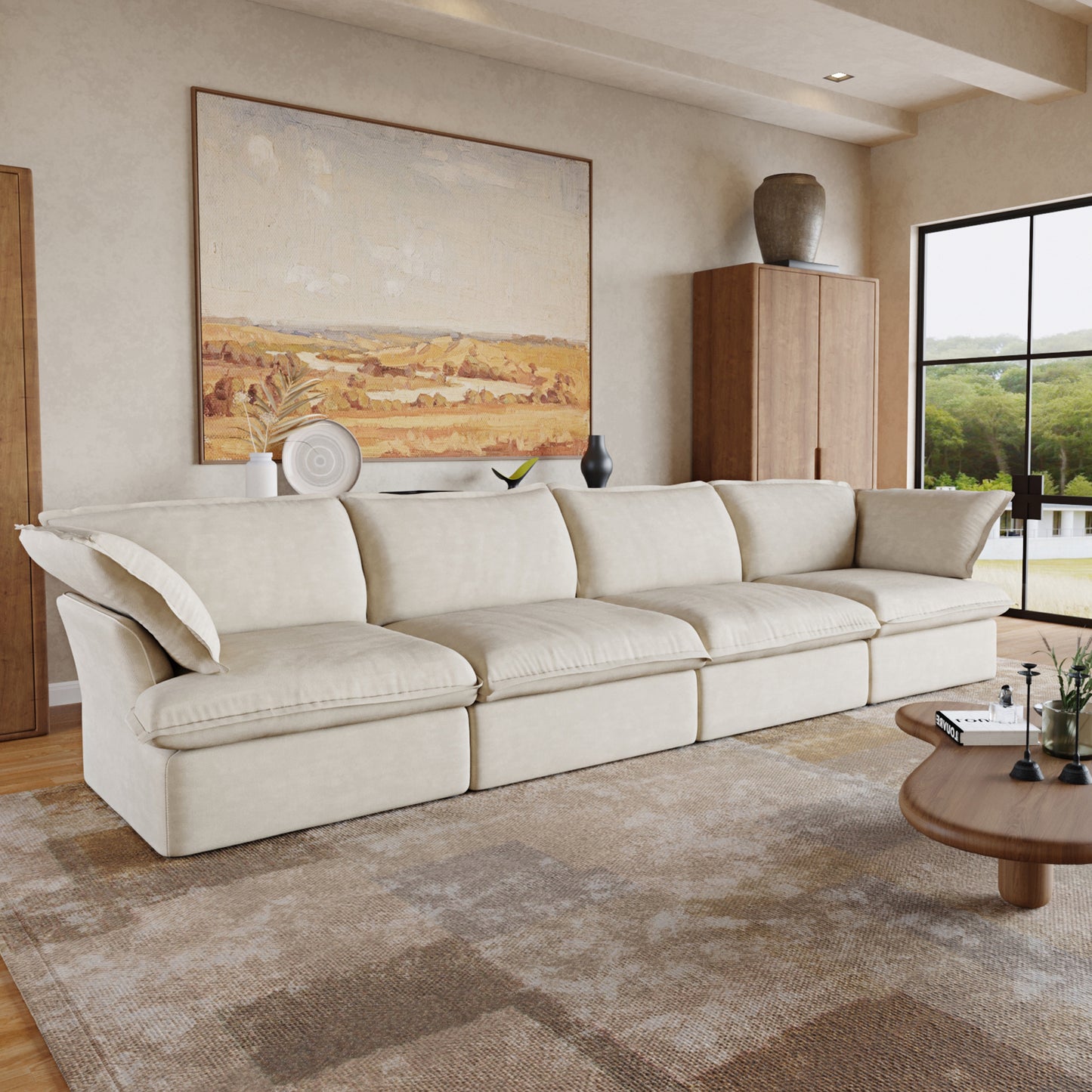 Anora Flare Arm Sofa