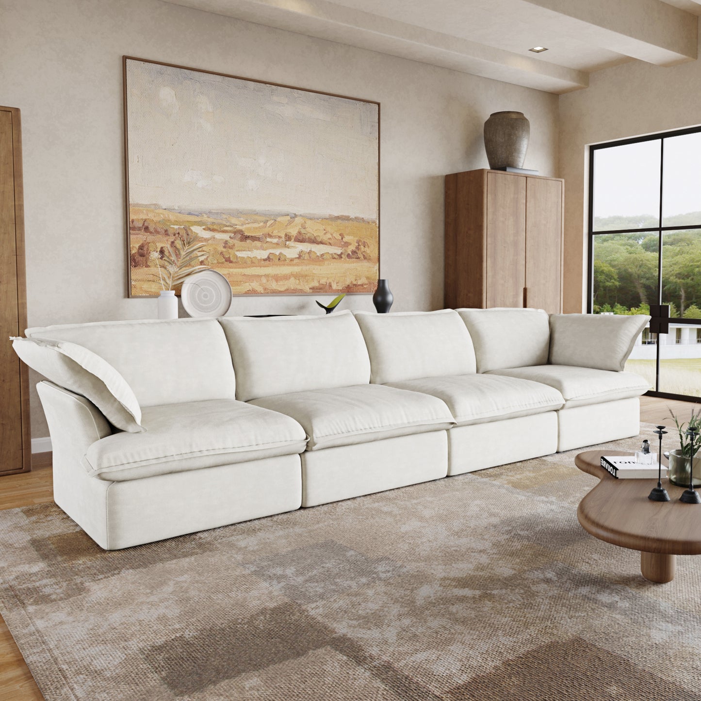 Anora Flare Arm Sofa