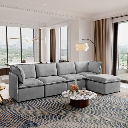 Luna Slim Arm Sofa Set