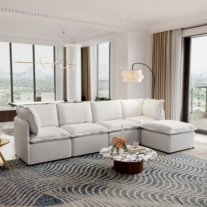 Luna Slim Arm Sofa Set