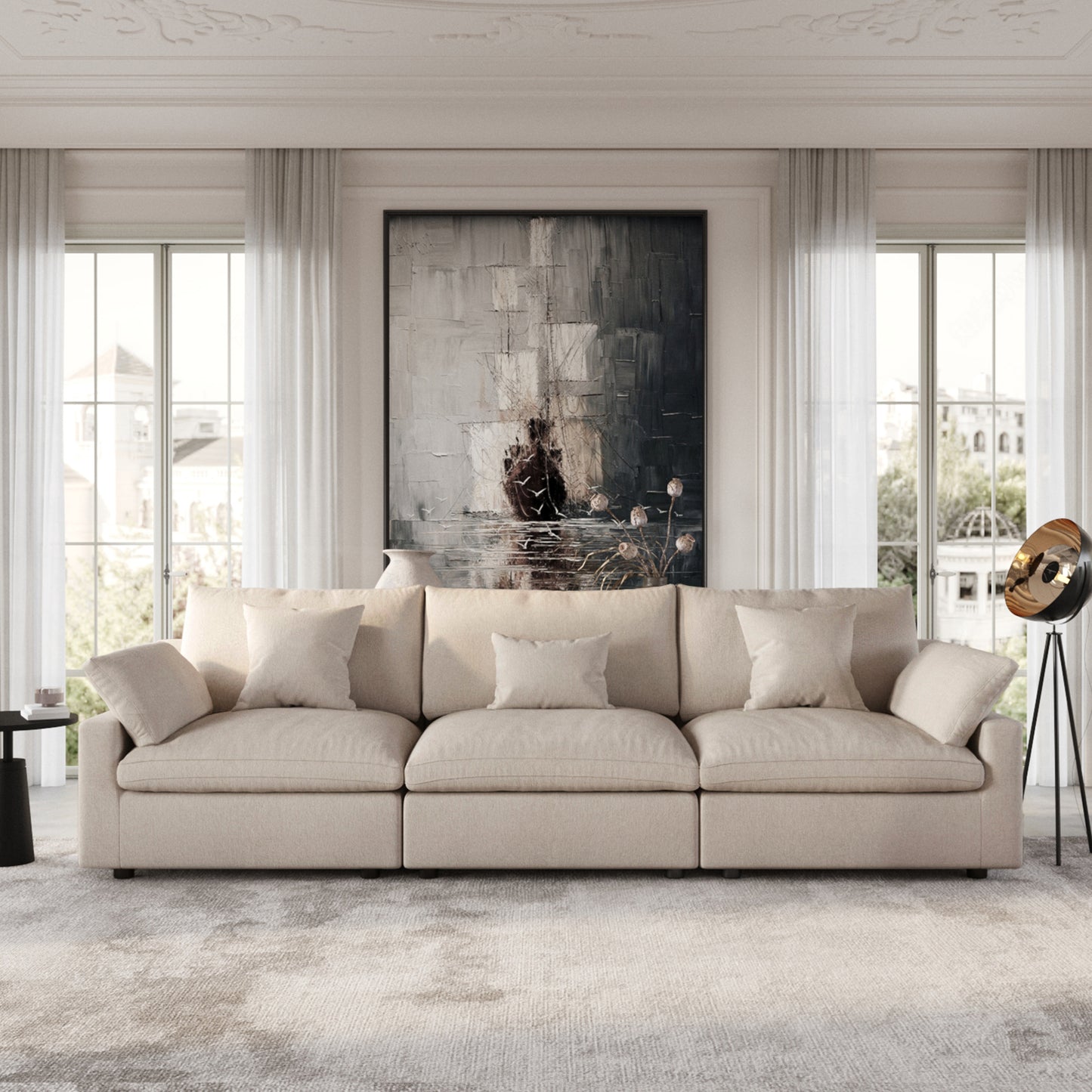 Aden Slope Arm Sofa