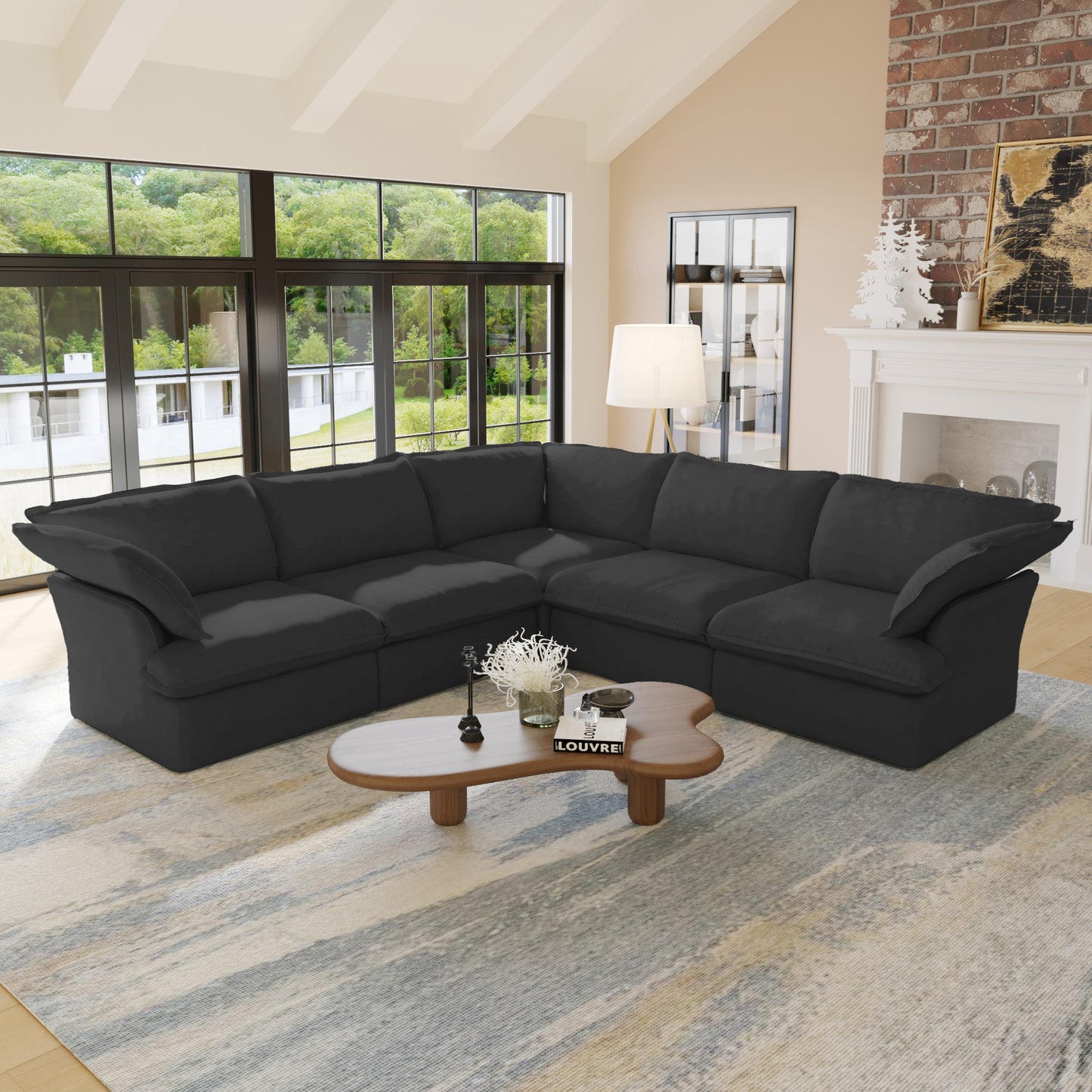 Anora Flare Arm Sofa