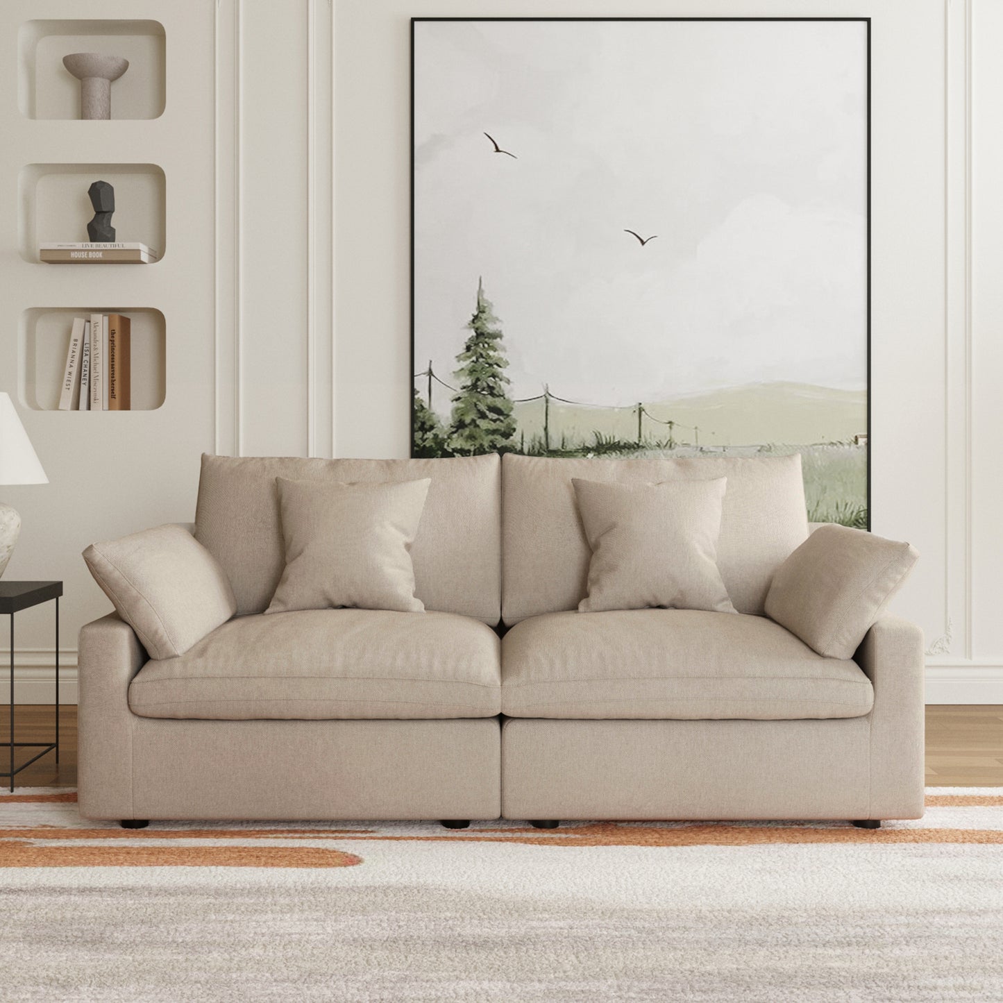 Aden Slope Arm Sofa