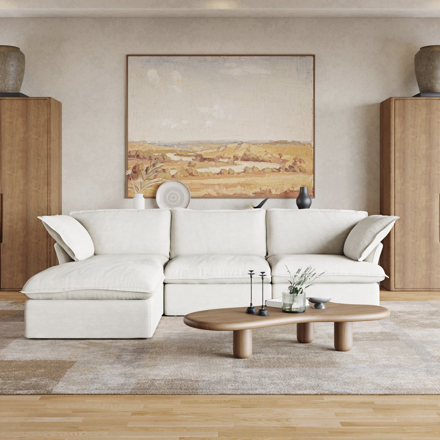Anora Flare Arm Sofa