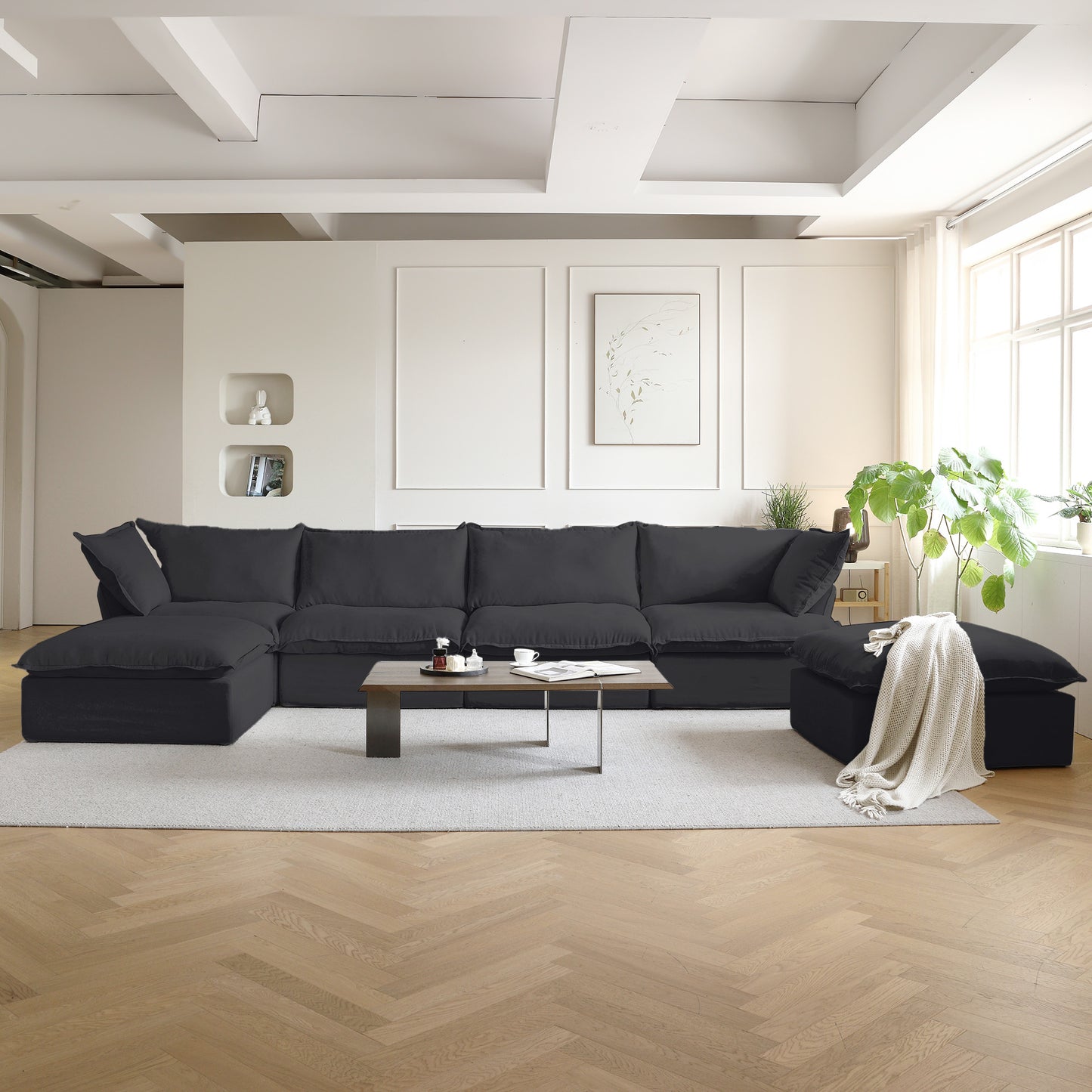 Anora Flare Arm Sofa