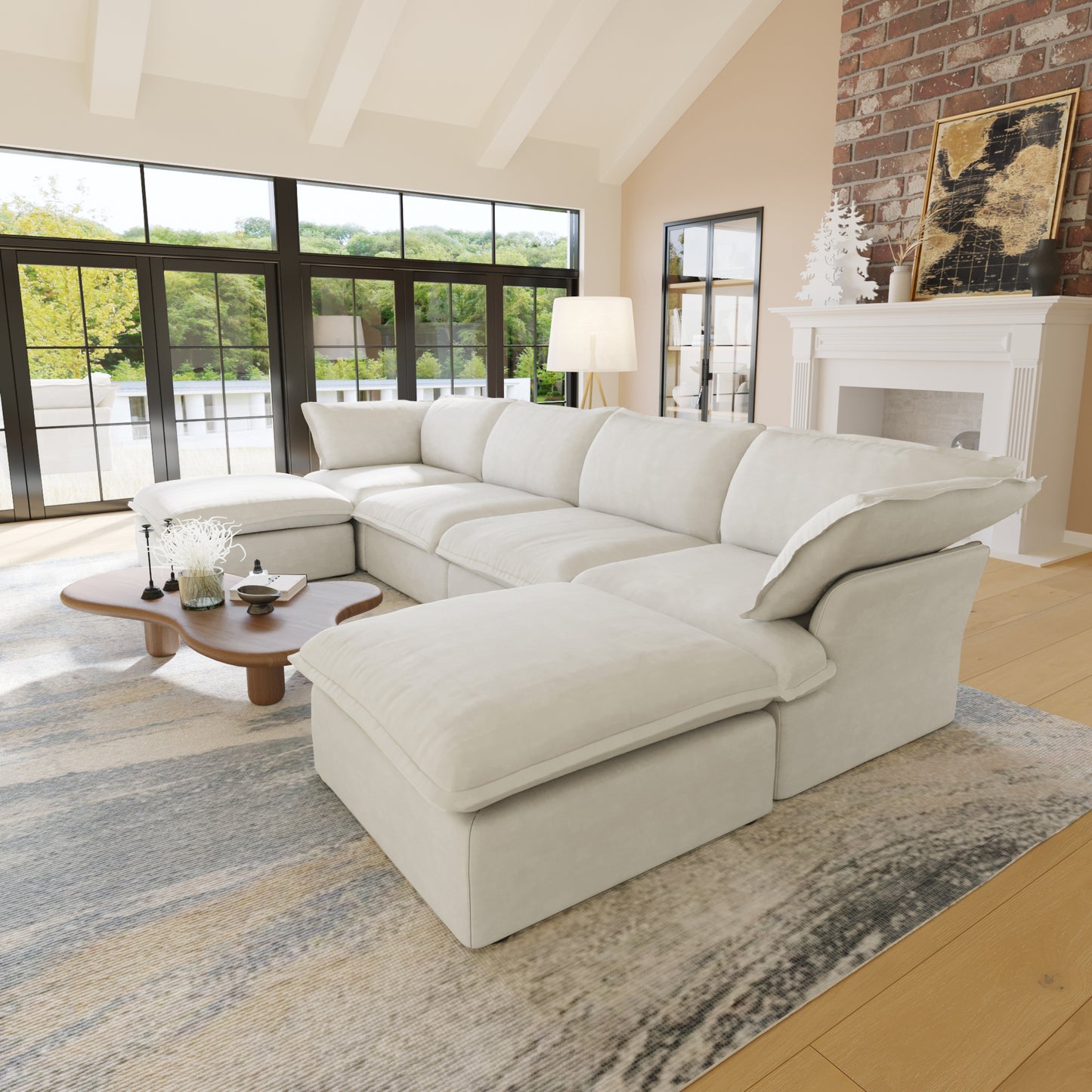 Anora Flare Arm Sofa