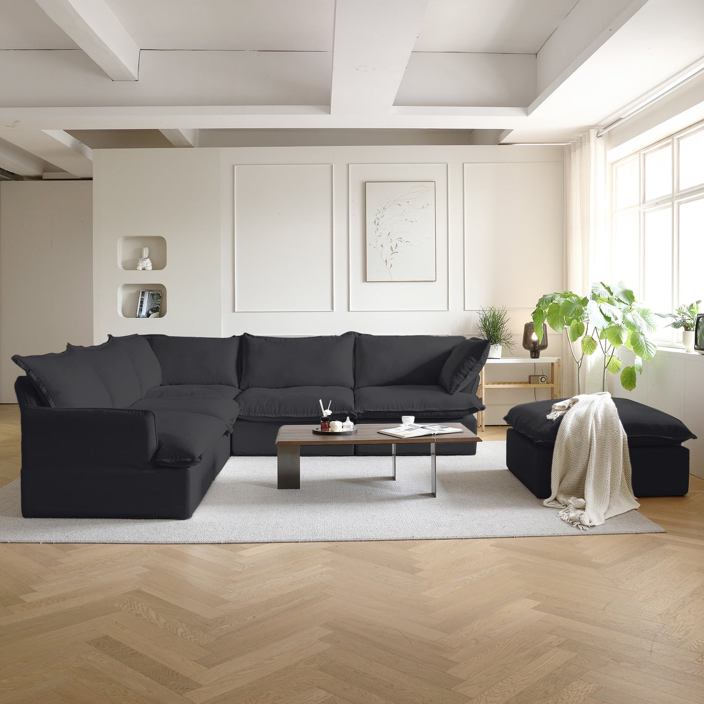 Anora Flare Arm Sofa