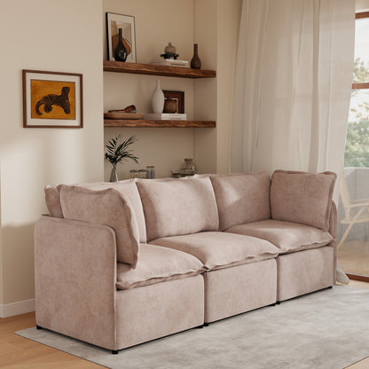 Luna Slim Arm Sofa Set