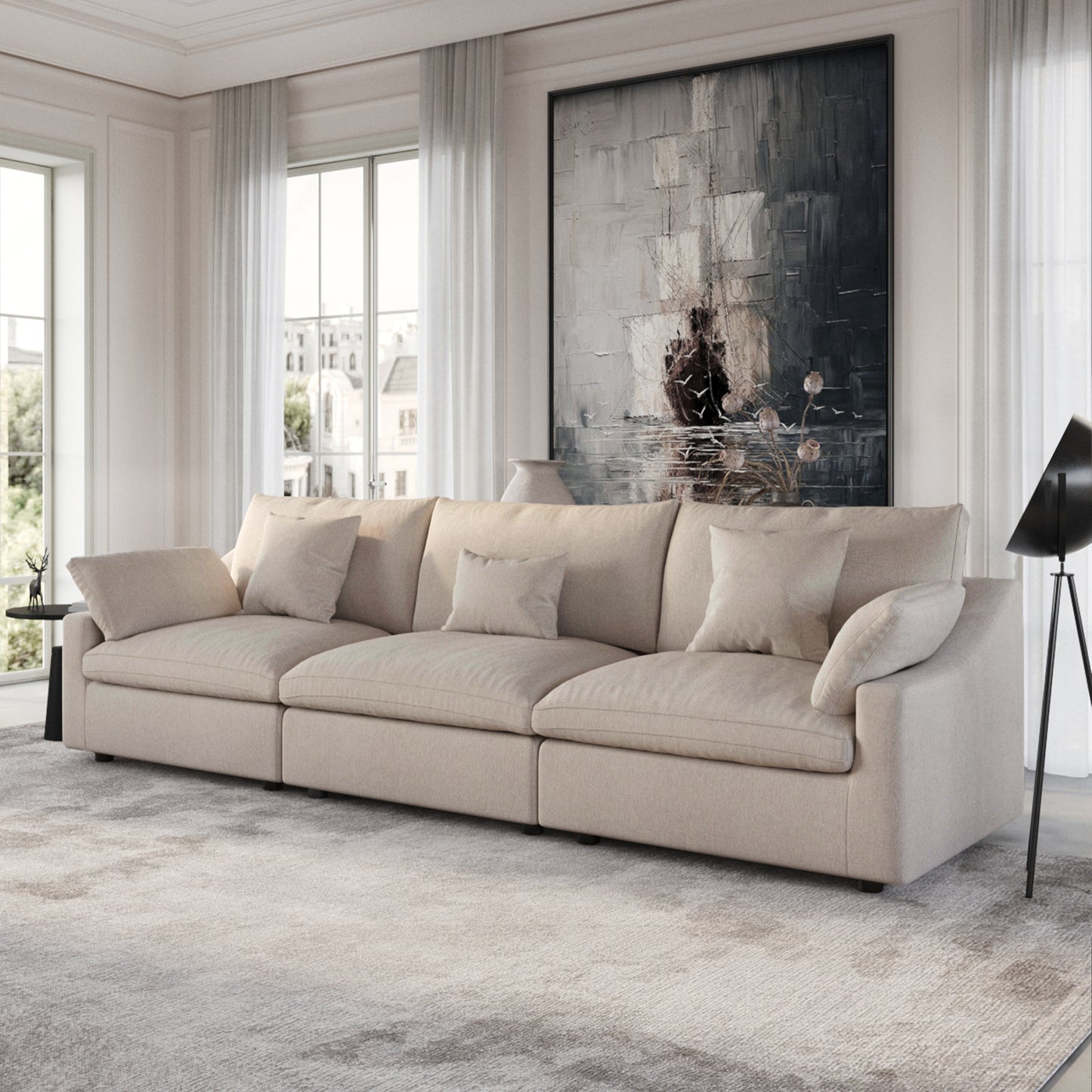 Aden Slope Arm Sofa