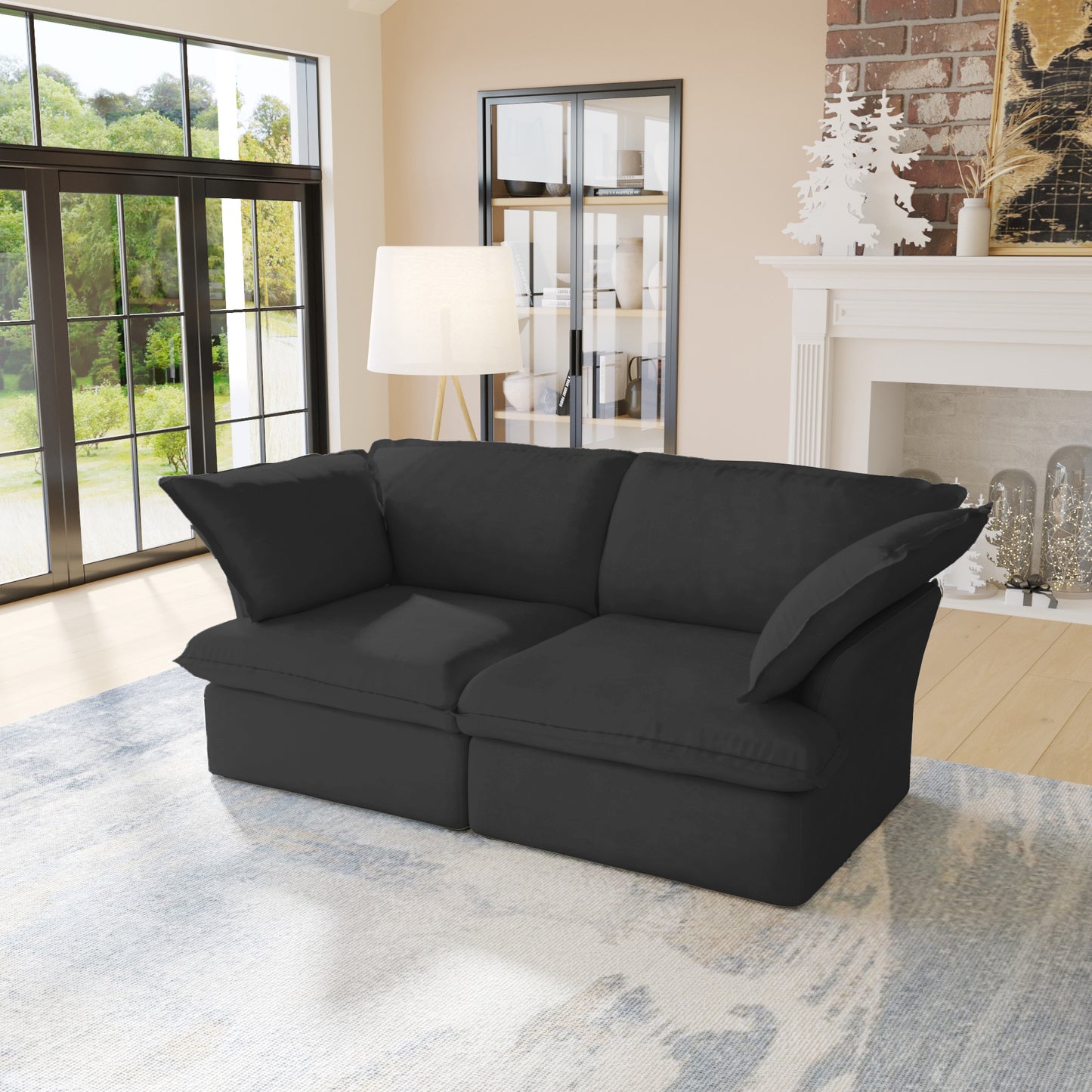 Anora Flare Arm Sofa