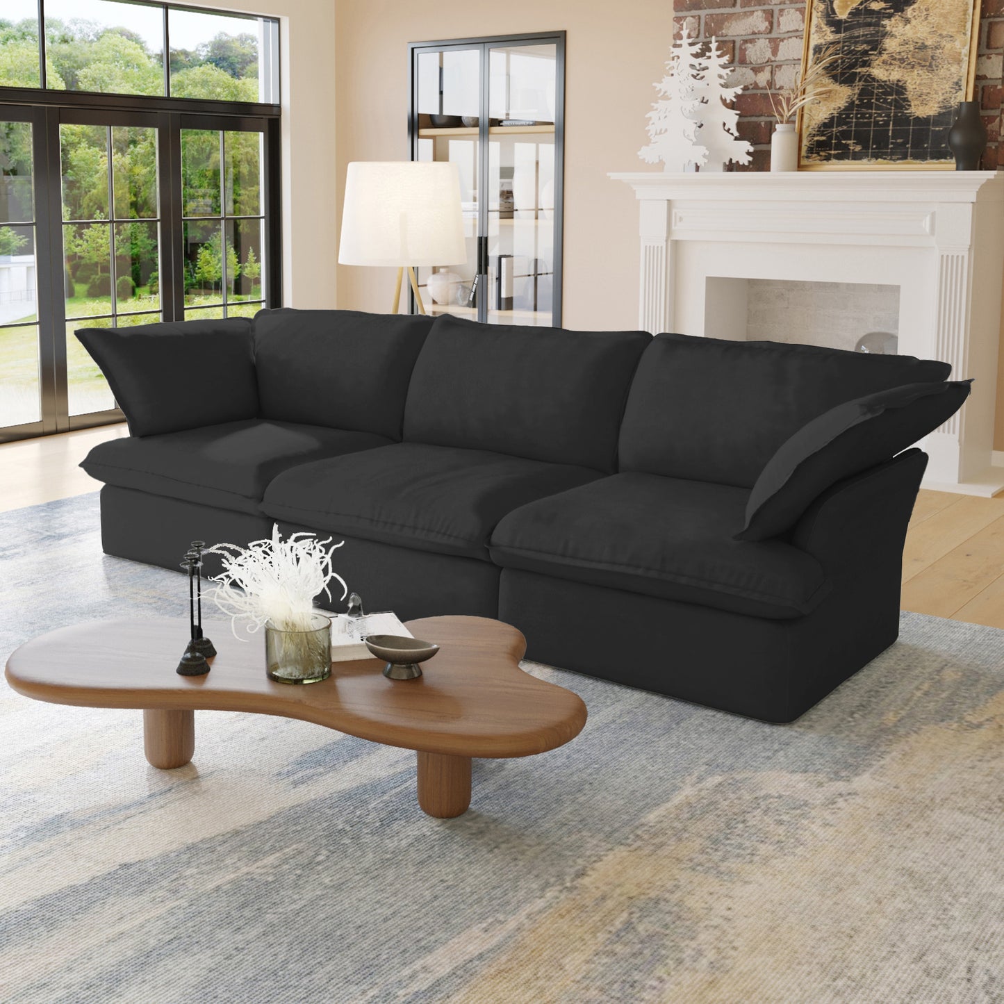 Anora Flare Arm Sofa