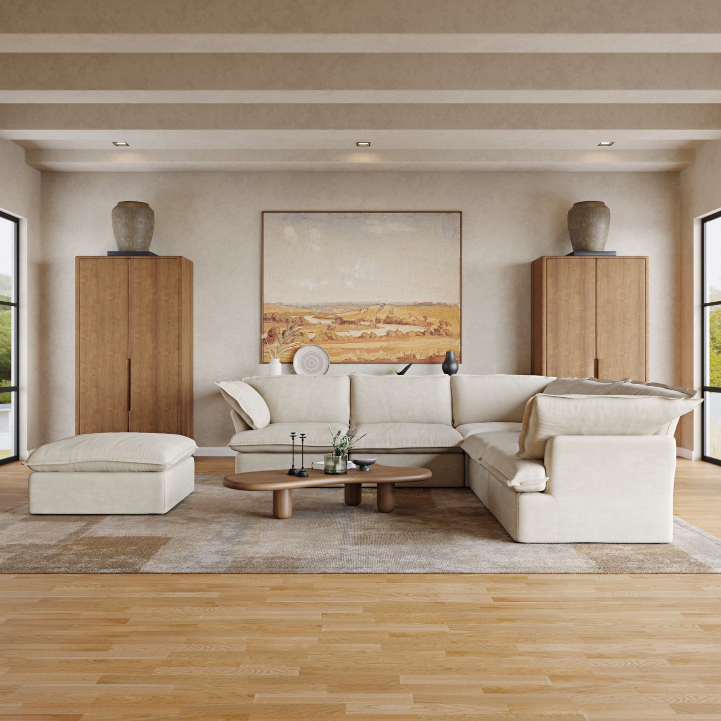 Anora Flare Arm Sofa