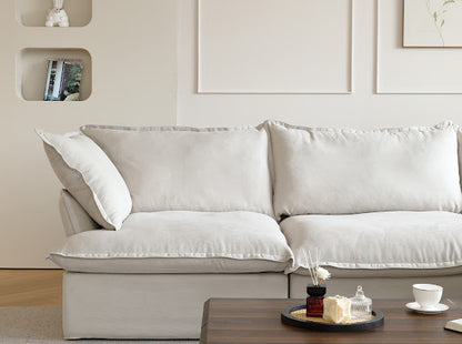 Annabel Modular Classic Cloud Sectional - 6 Piece U Shape