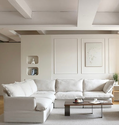Anora Modular Classic Cloud Sectional - 5 Piece Corner L Shape