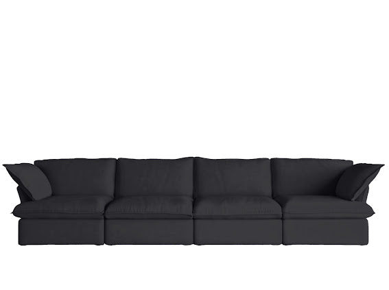 Annabel Modular Classic Cloud Sofa - 4 Piece Set