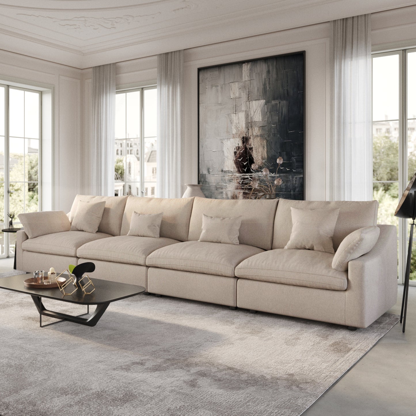 Aden Slope Arm Sofa
