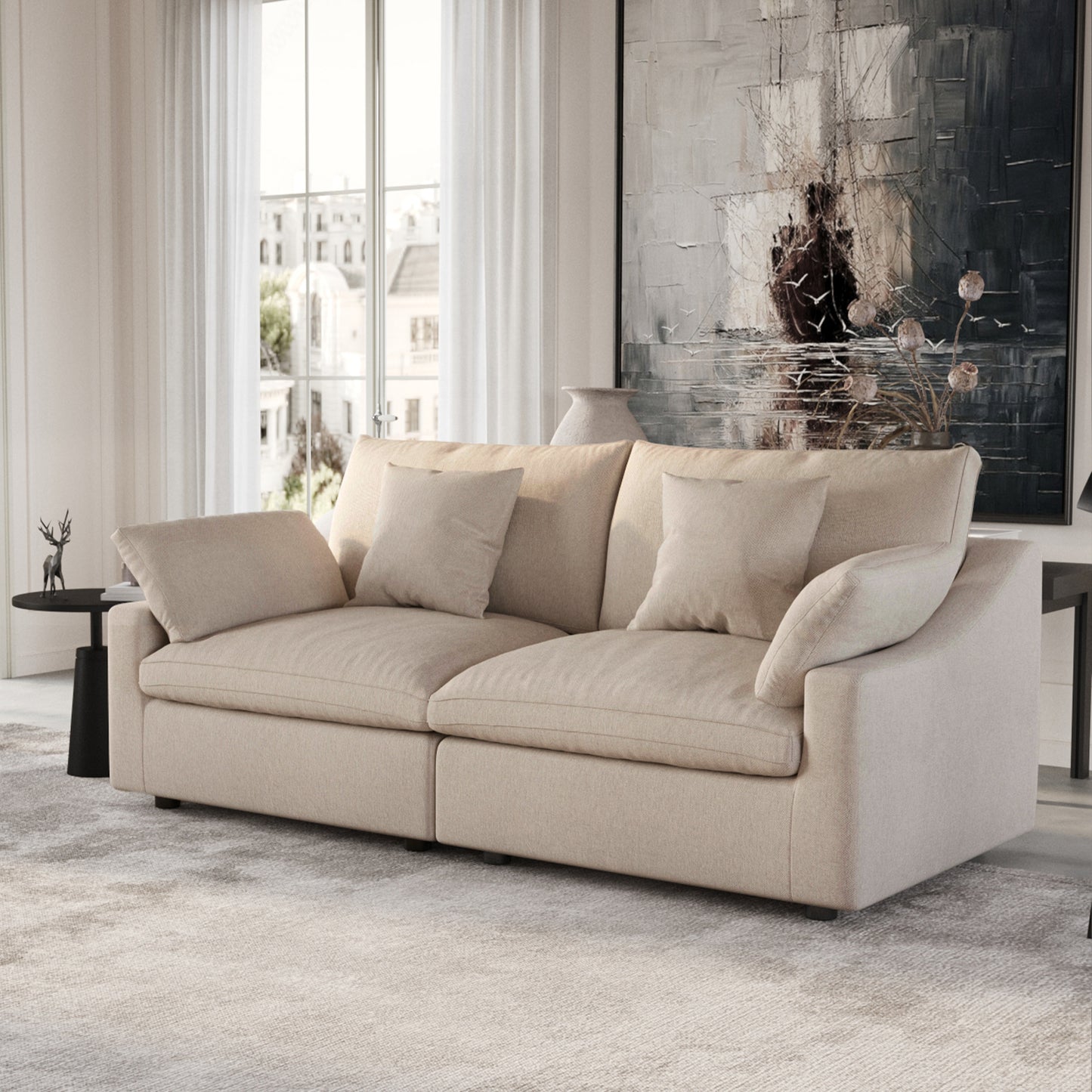 Aden Slope Arm Sofa