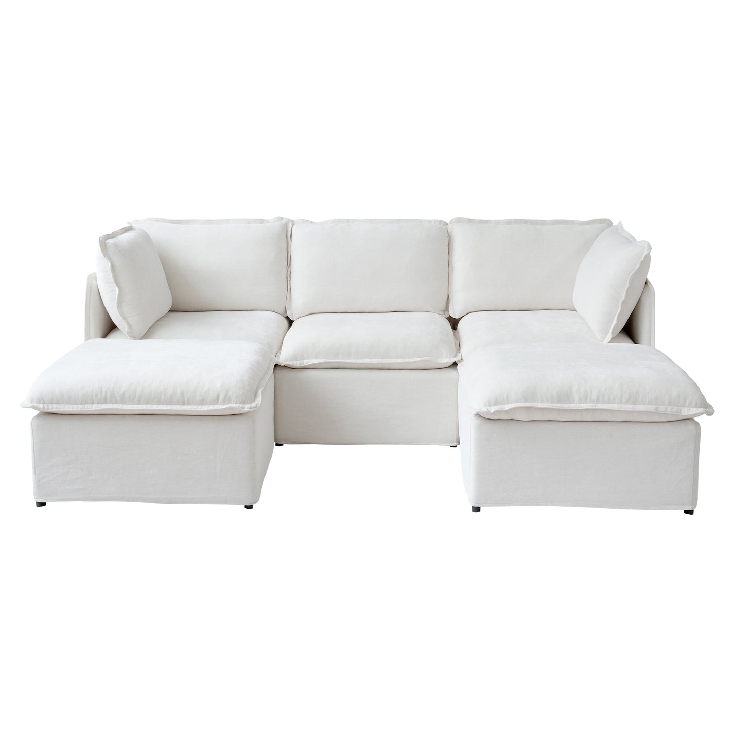 Luna Slim Arm Sofa Set