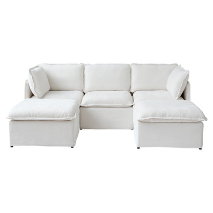 Luna Slim Arm Sofa Set