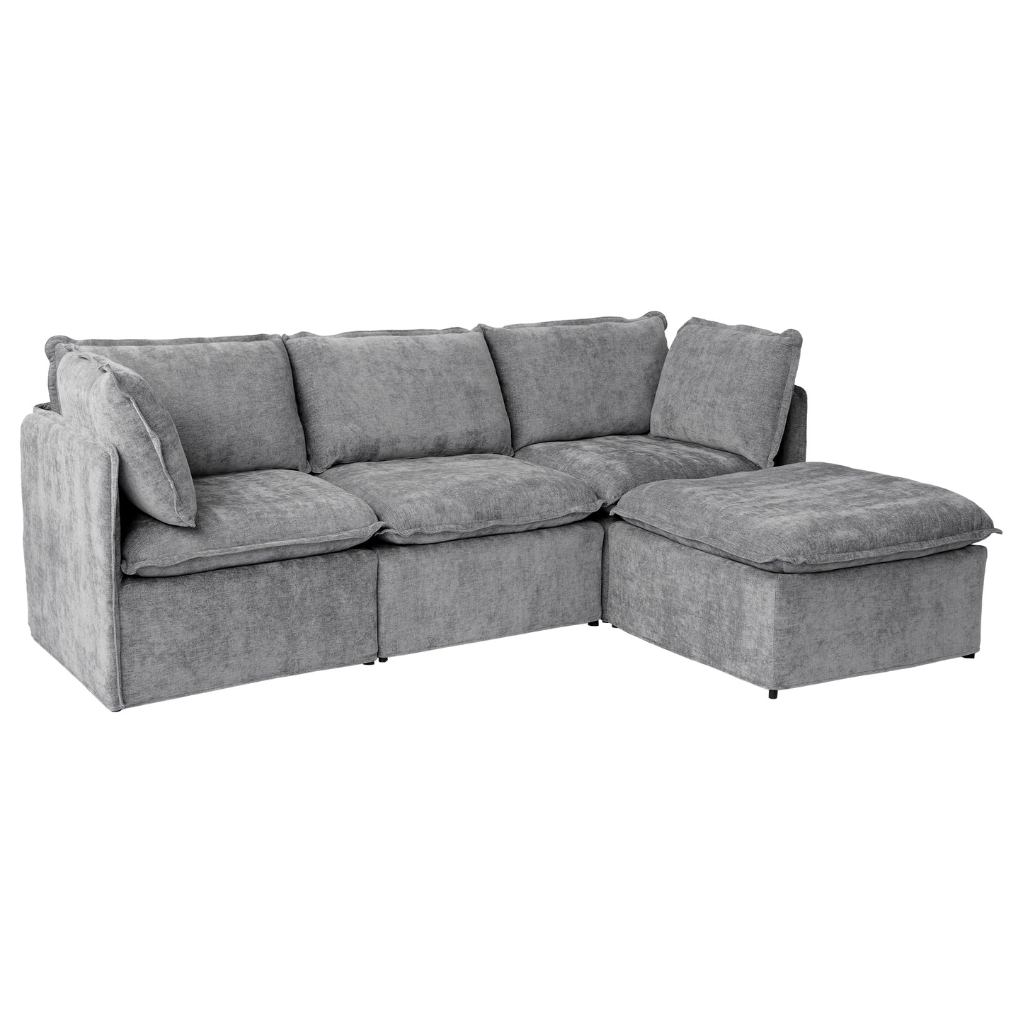 Luna Slim Arm Sofa Set